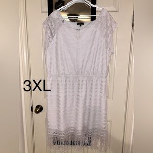 White dress 3XL
